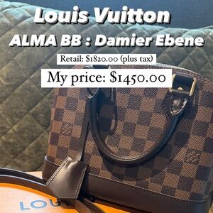 Louis Vuitton Alma BB